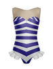 Beach Baby Mesh Sweetheart with Leg Ruffle