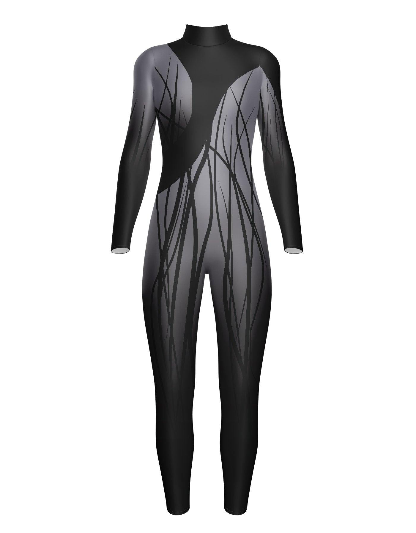 Nightmare LS Tneck Unitard