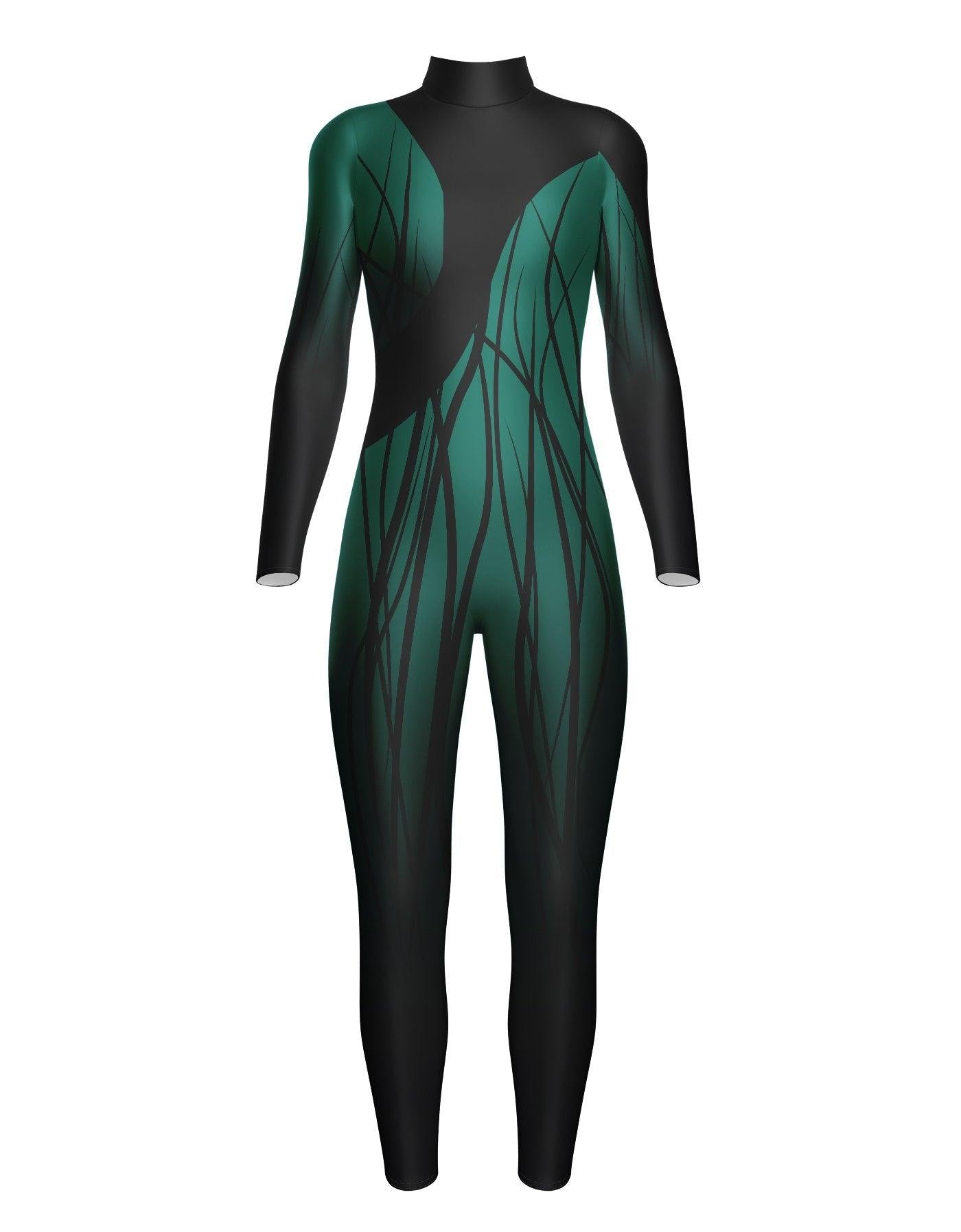 Nightmare LS Tneck Unitard