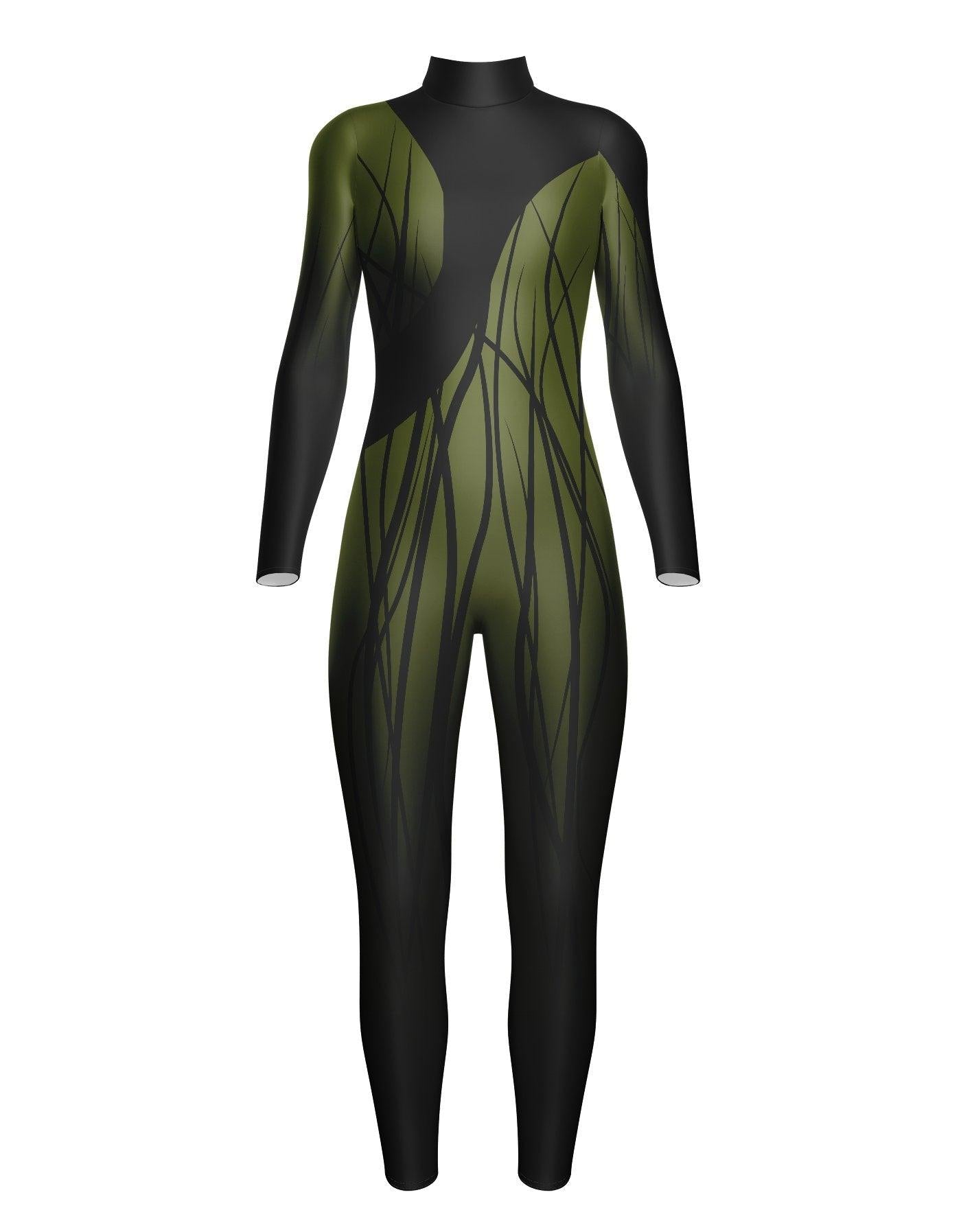 Nightmare LS Tneck Unitard