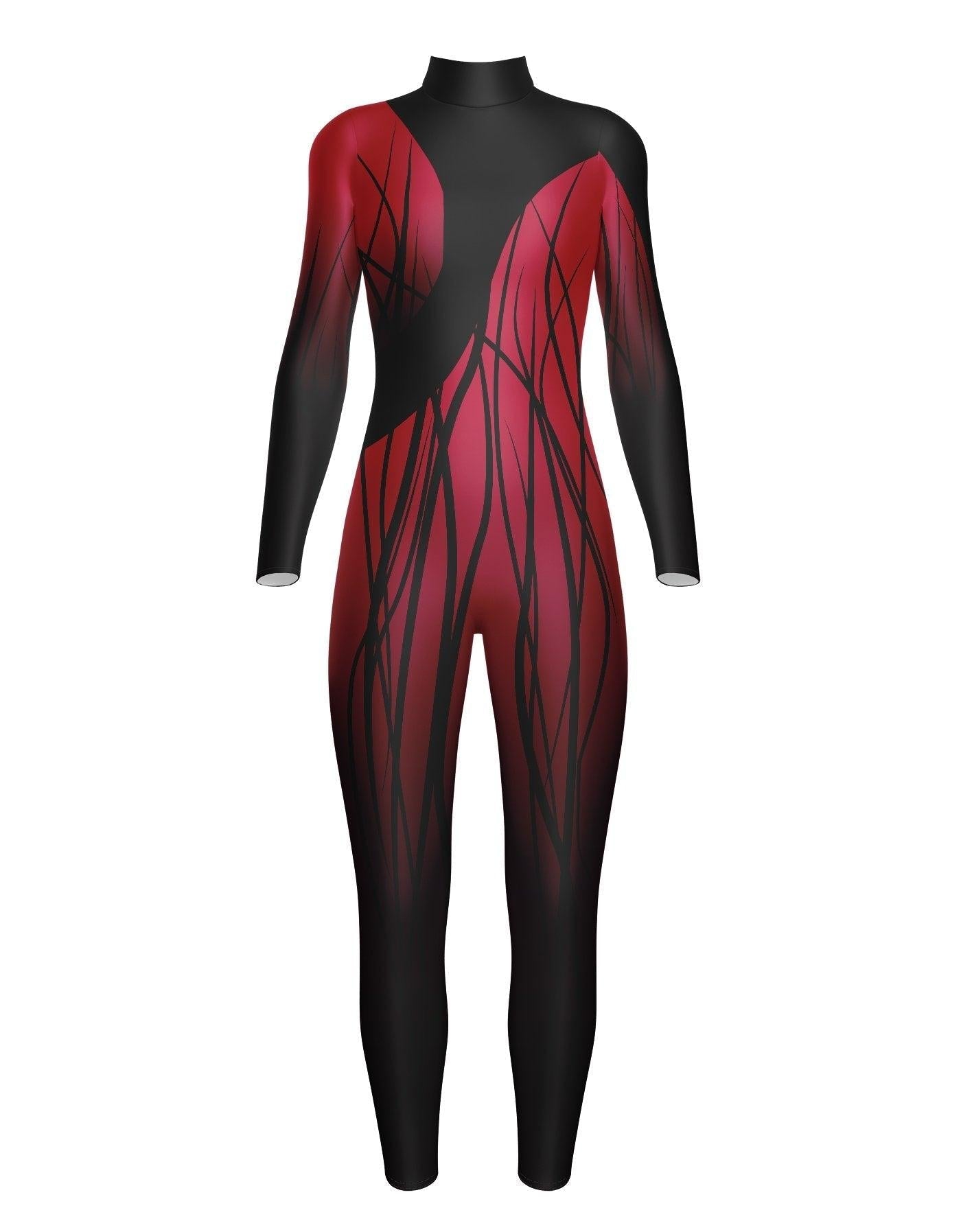 Nightmare LS Tneck Unitard