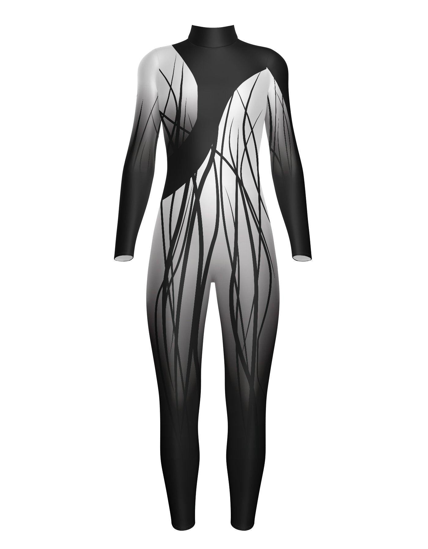 Nightmare LS Tneck Unitard