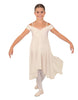 Solid Sequin Lace and Chiffon Propriety Dress