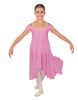 Solid Sequin Lace and Chiffon Propriety Dress