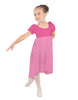 Wendy Puff Sleeve Dress with Chiffon