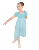 Wendy Puff Sleeve Dress with Chiffon