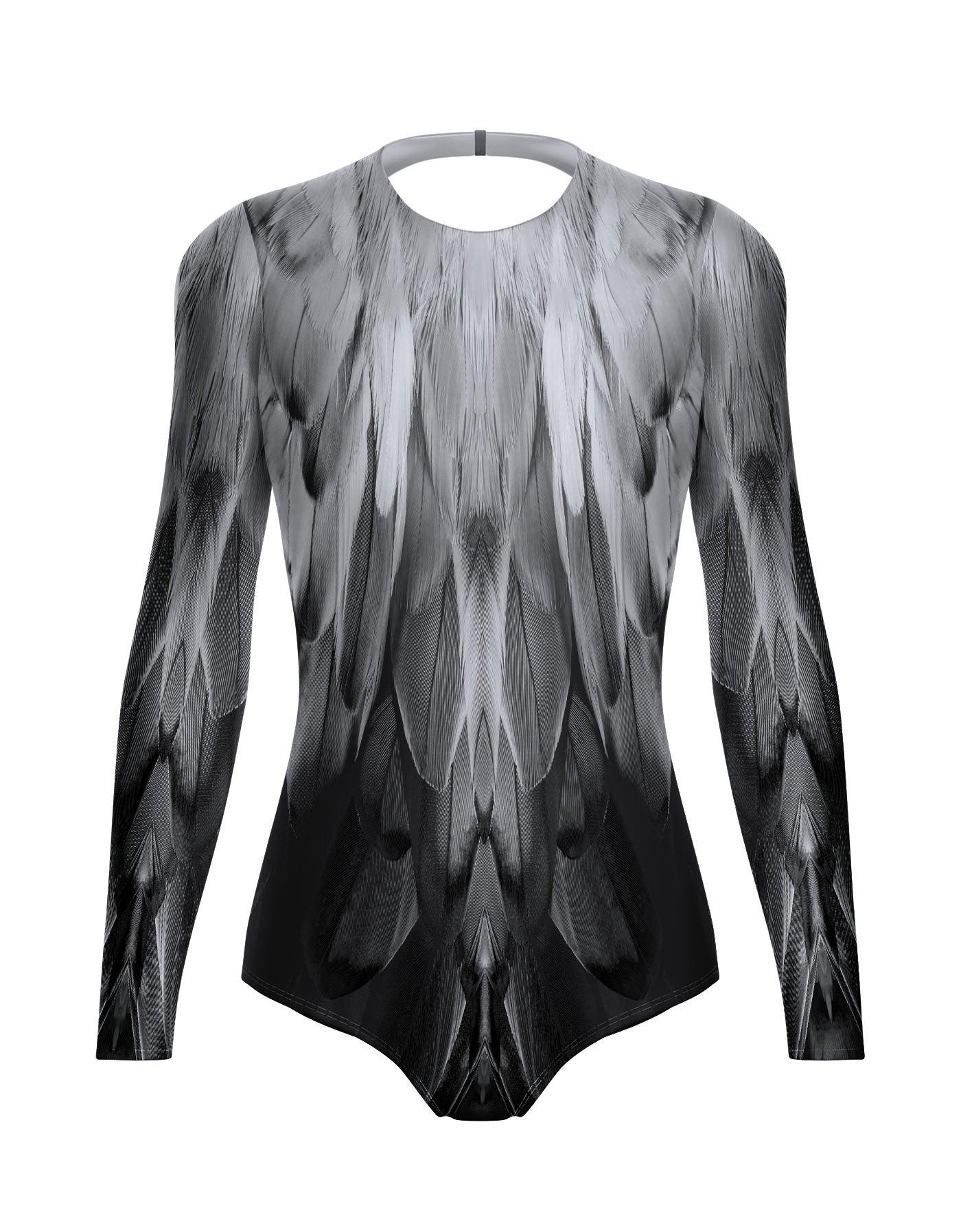 Flock LS Open Back Leotard