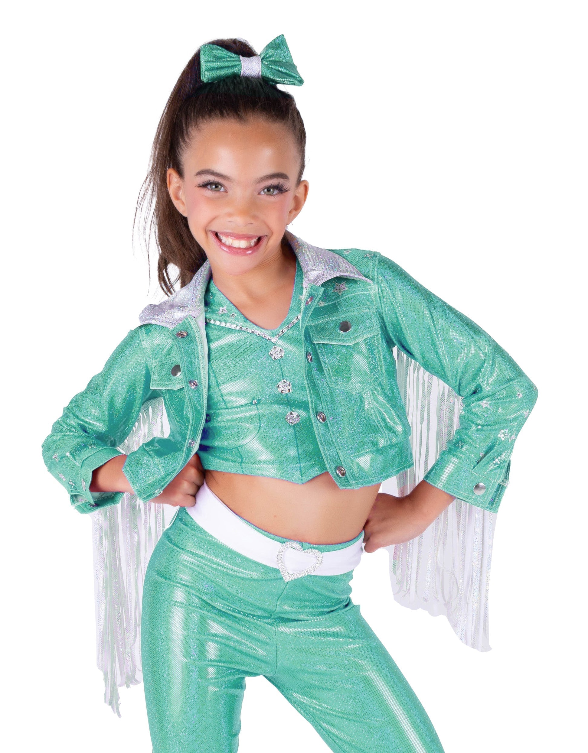 Cowgirl Baby Jacket with Fringe