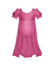 Wendy Puff Sleeve Dress with Chiffon