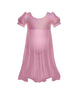 Wendy Puff Sleeve Dress with Chiffon