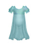Wendy Puff Sleeve Dress with Chiffon