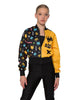 2 Tone Cropped Jockey Jacket
