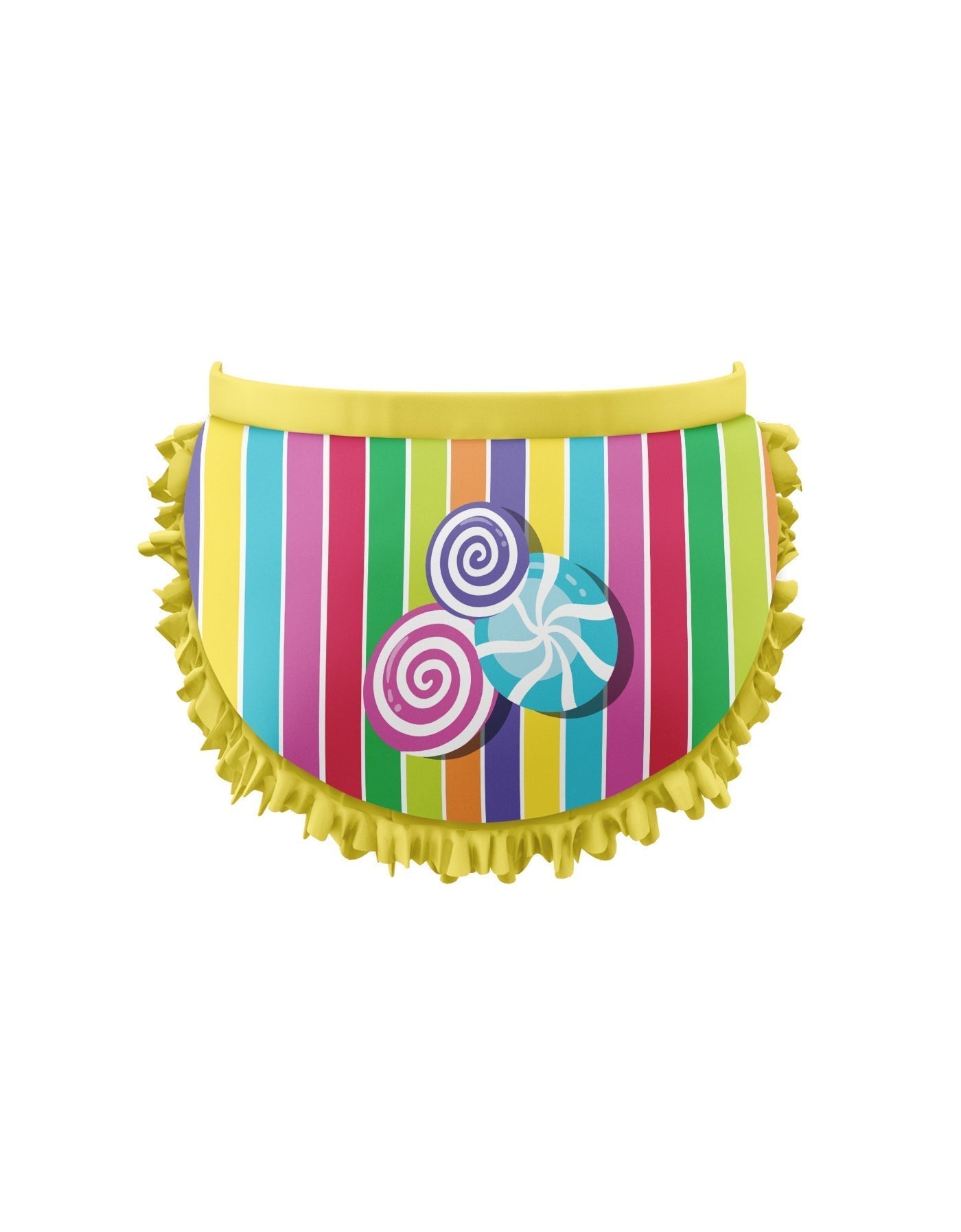 Candy Land Pettibustle with Top Skirt