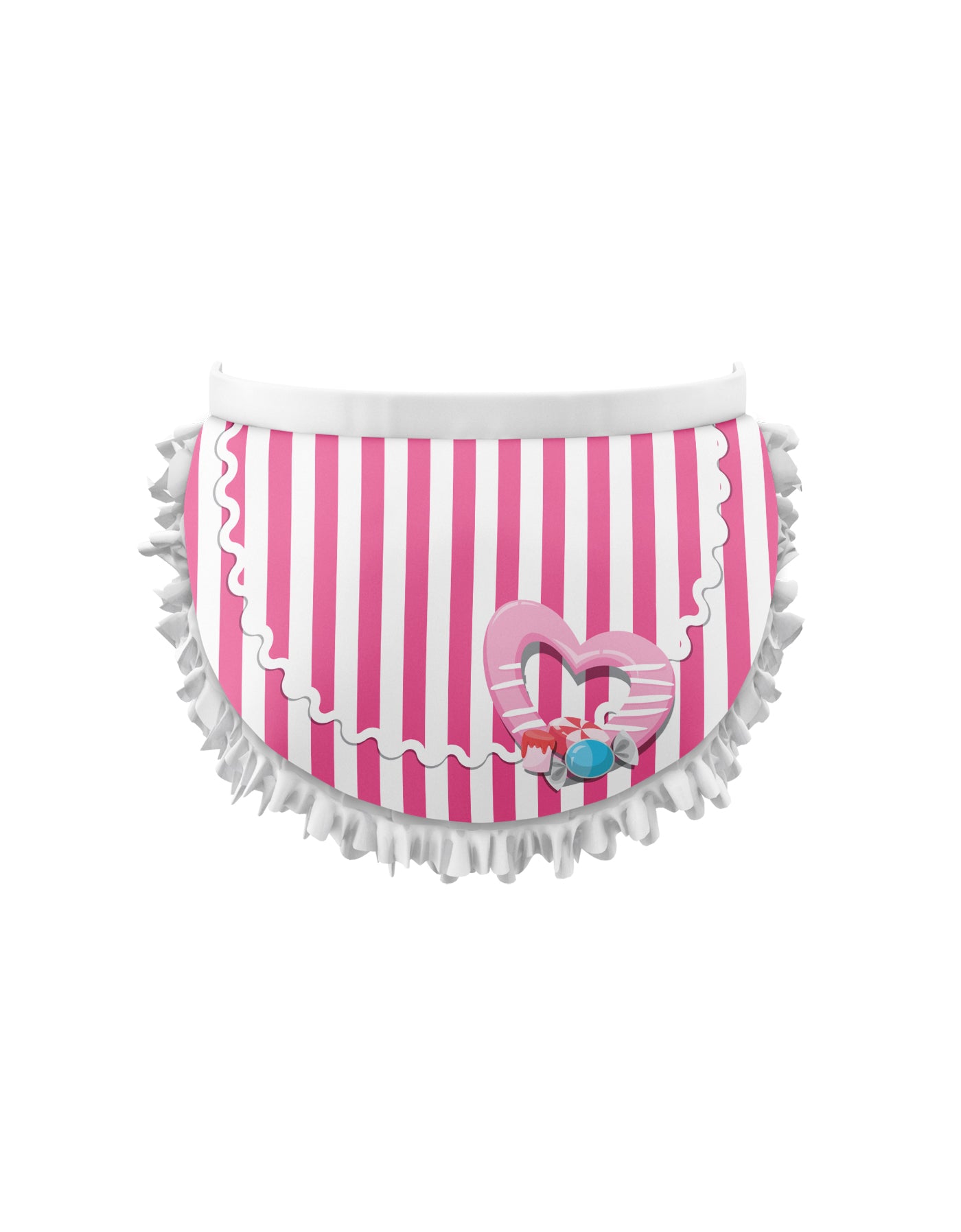 Candy Stripes Pettibustle with Top Skirt