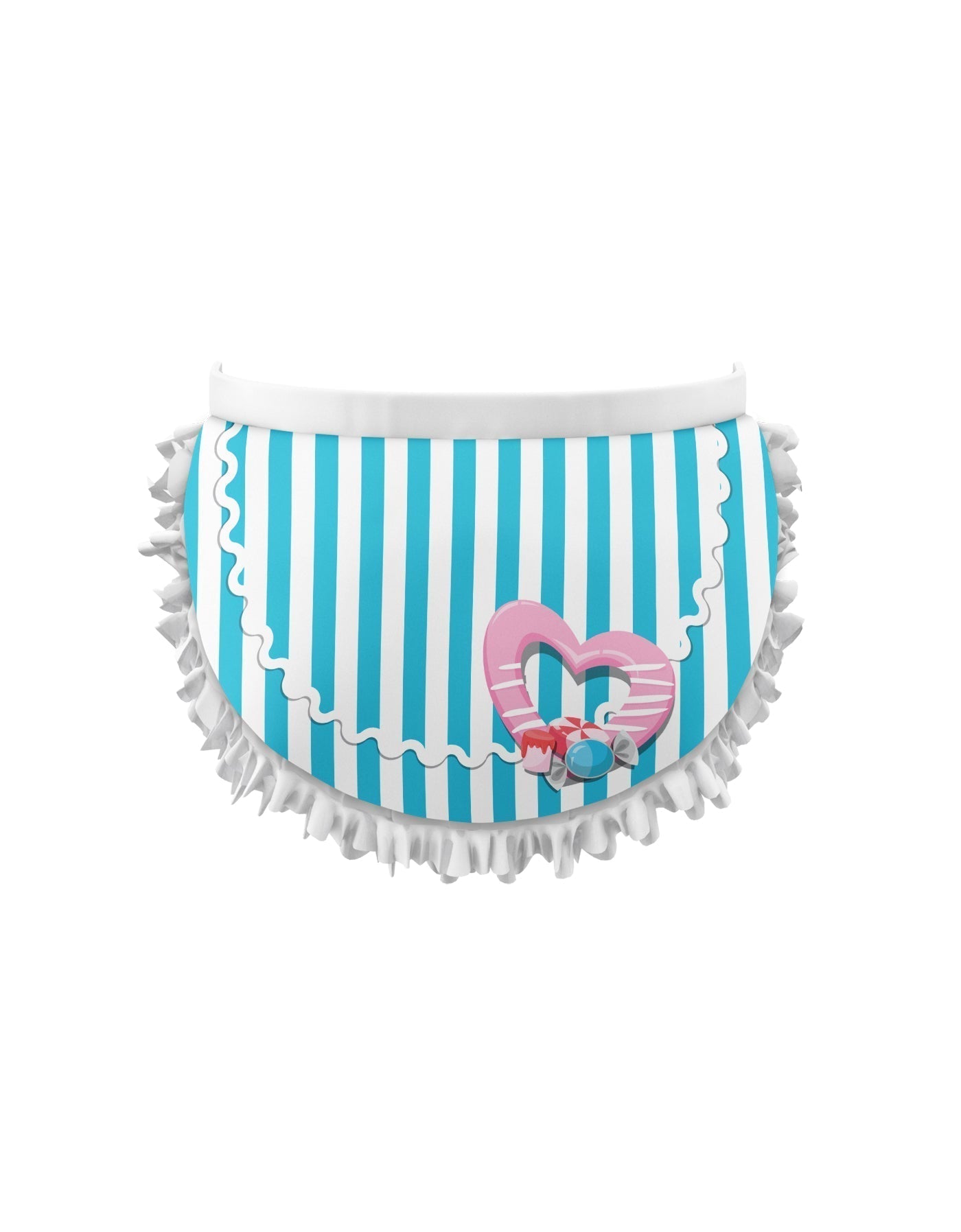 Candy Stripes Pettibustle with Top Skirt