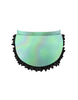 Solid Hologram Pettibustle with Top Skirt