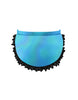 Solid Hologram Pettibustle with Top Skirt
