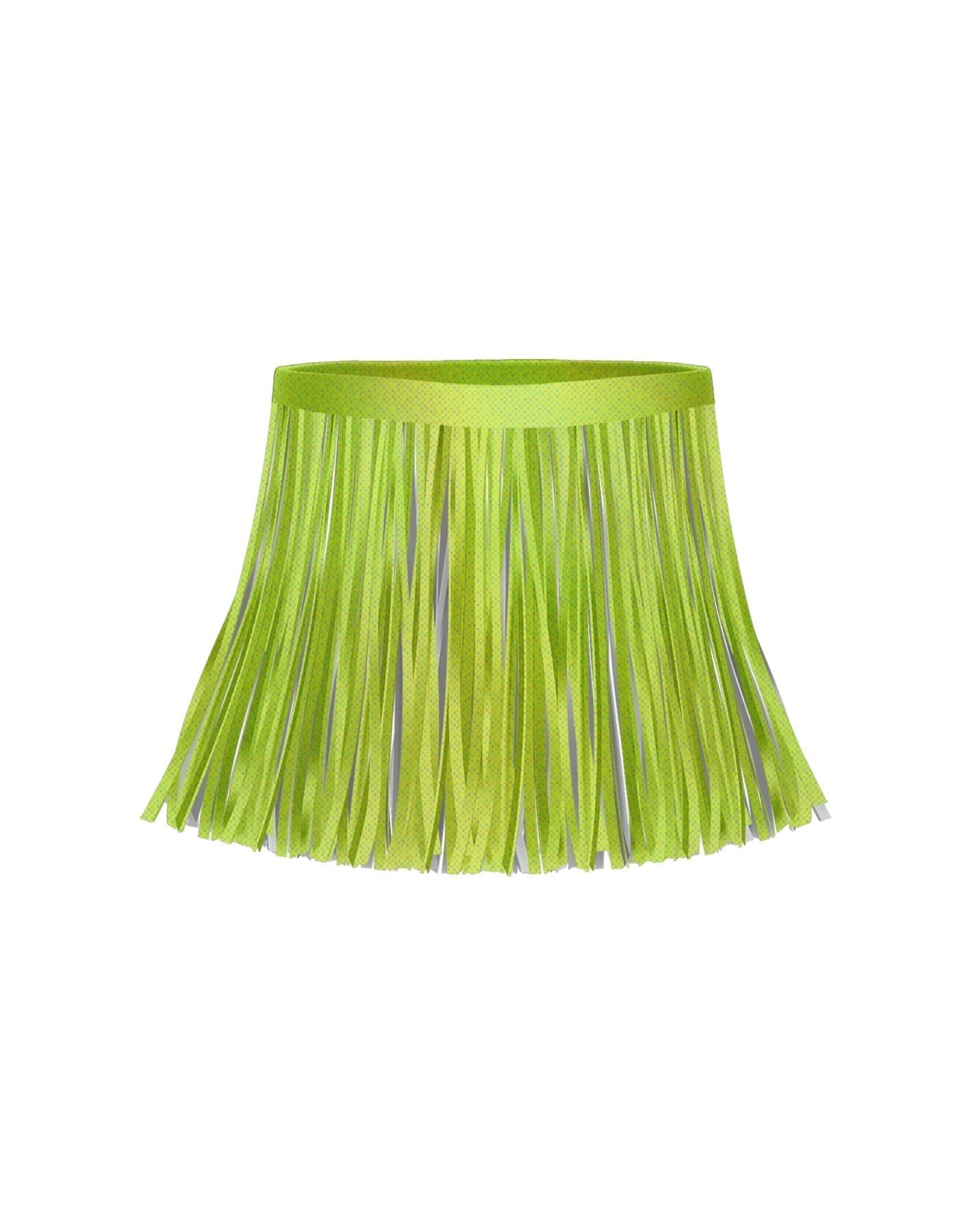 Solid Hologram Fringe Skirt