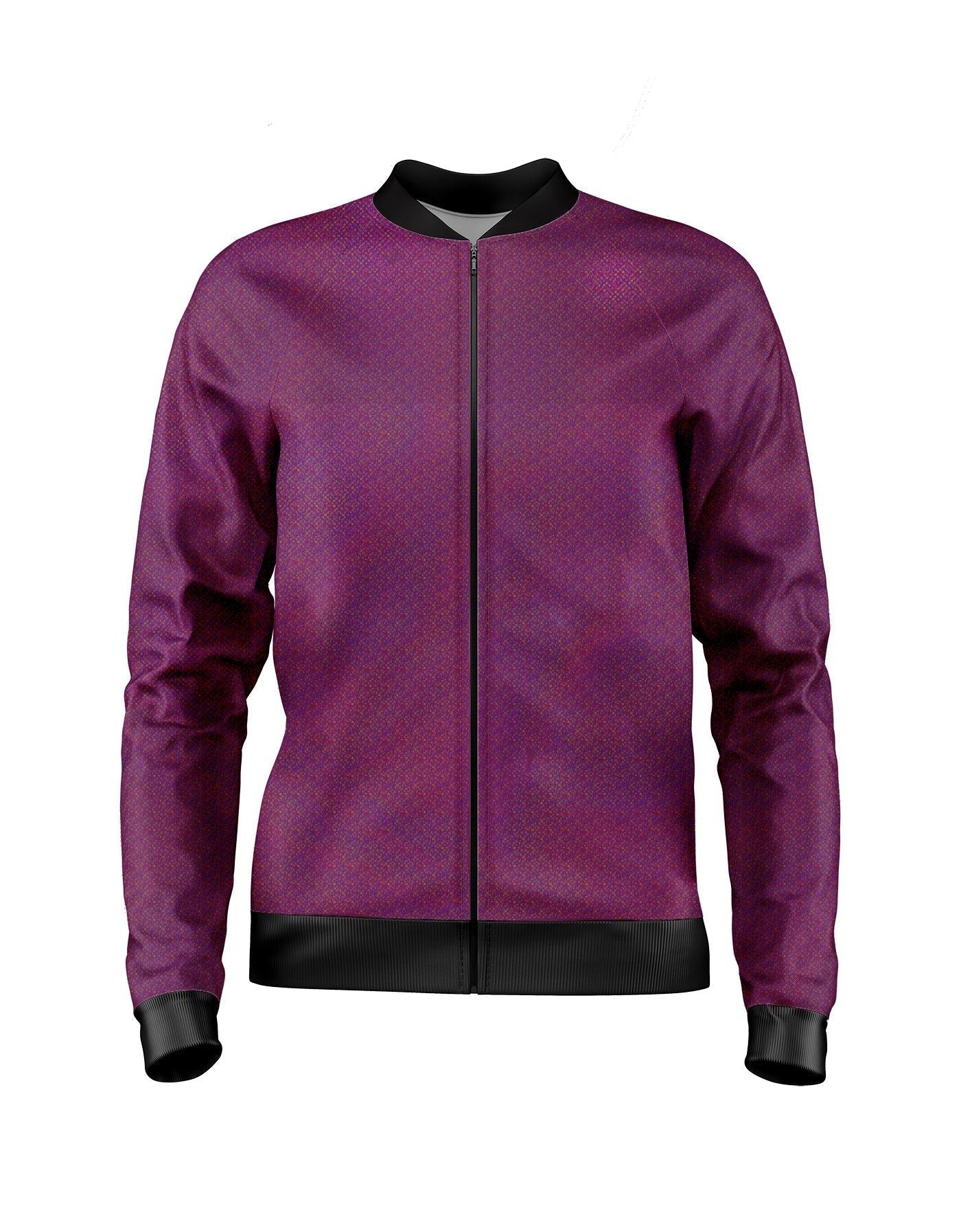 Solid Hologram Jockey Jacket