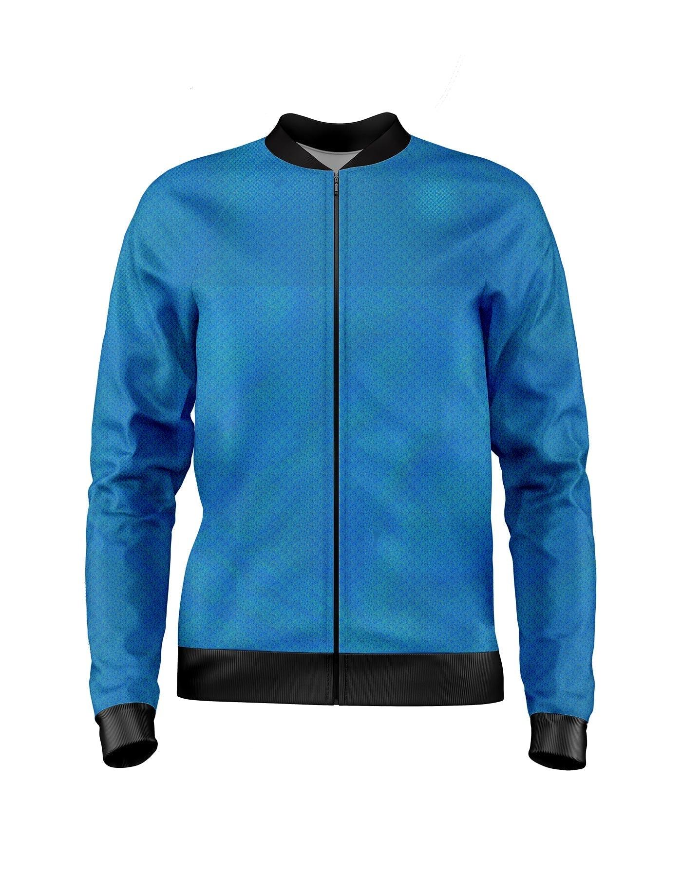 Solid Hologram Jockey Jacket