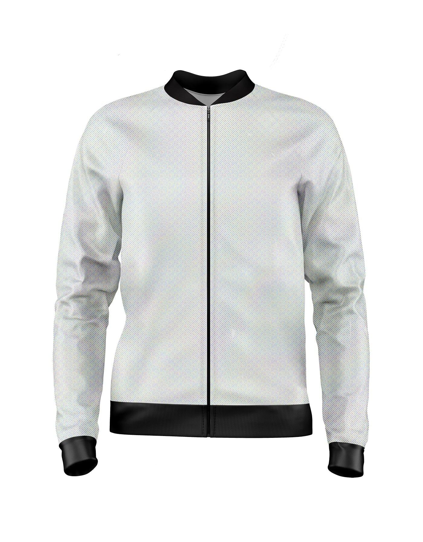 Solid Hologram Jockey Jacket
