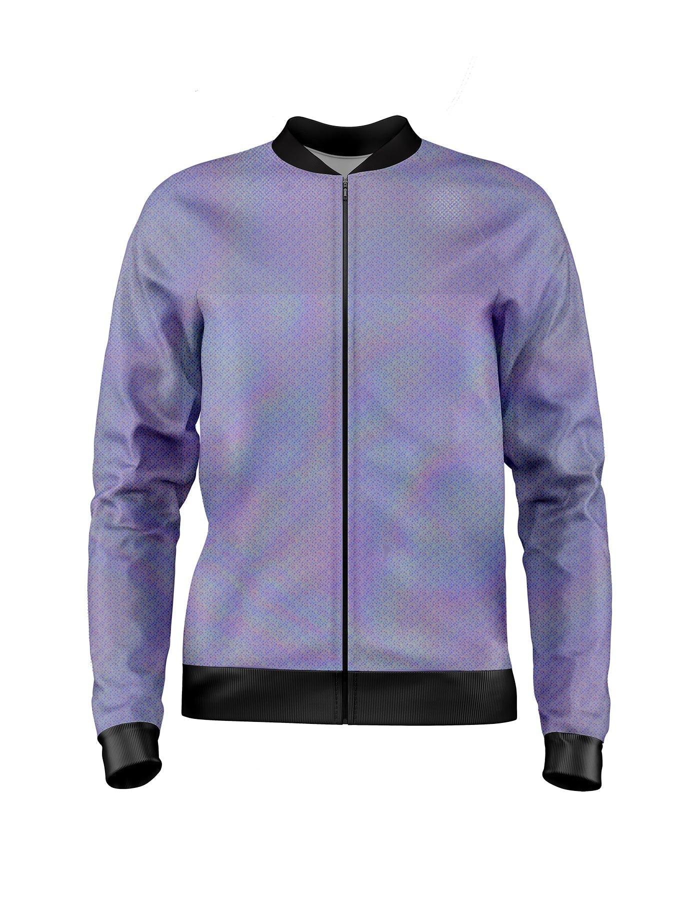 Solid Hologram Jockey Jacket