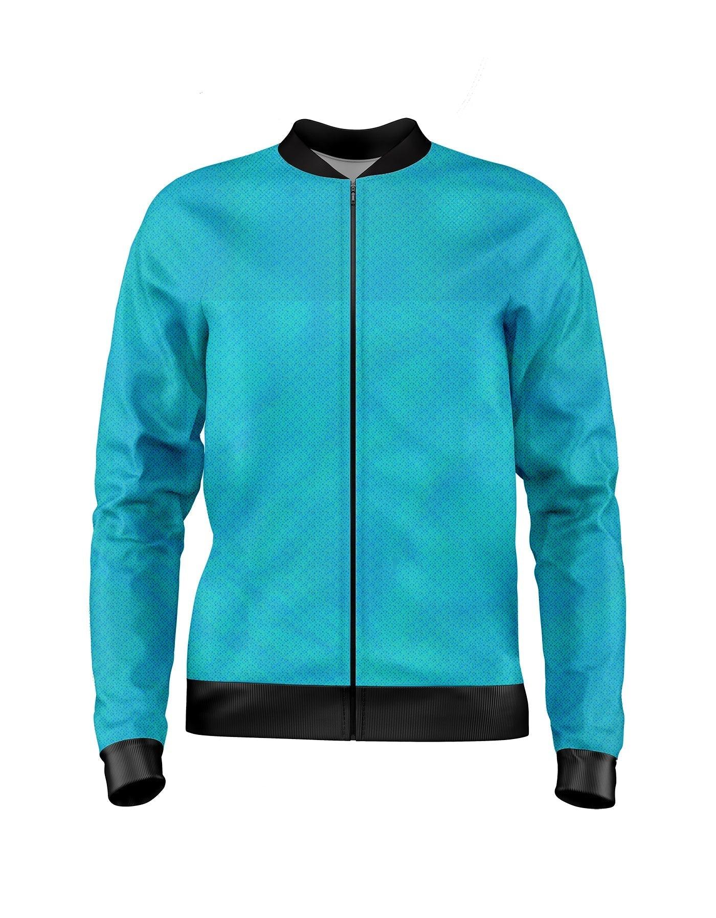 Solid Hologram Jockey Jacket