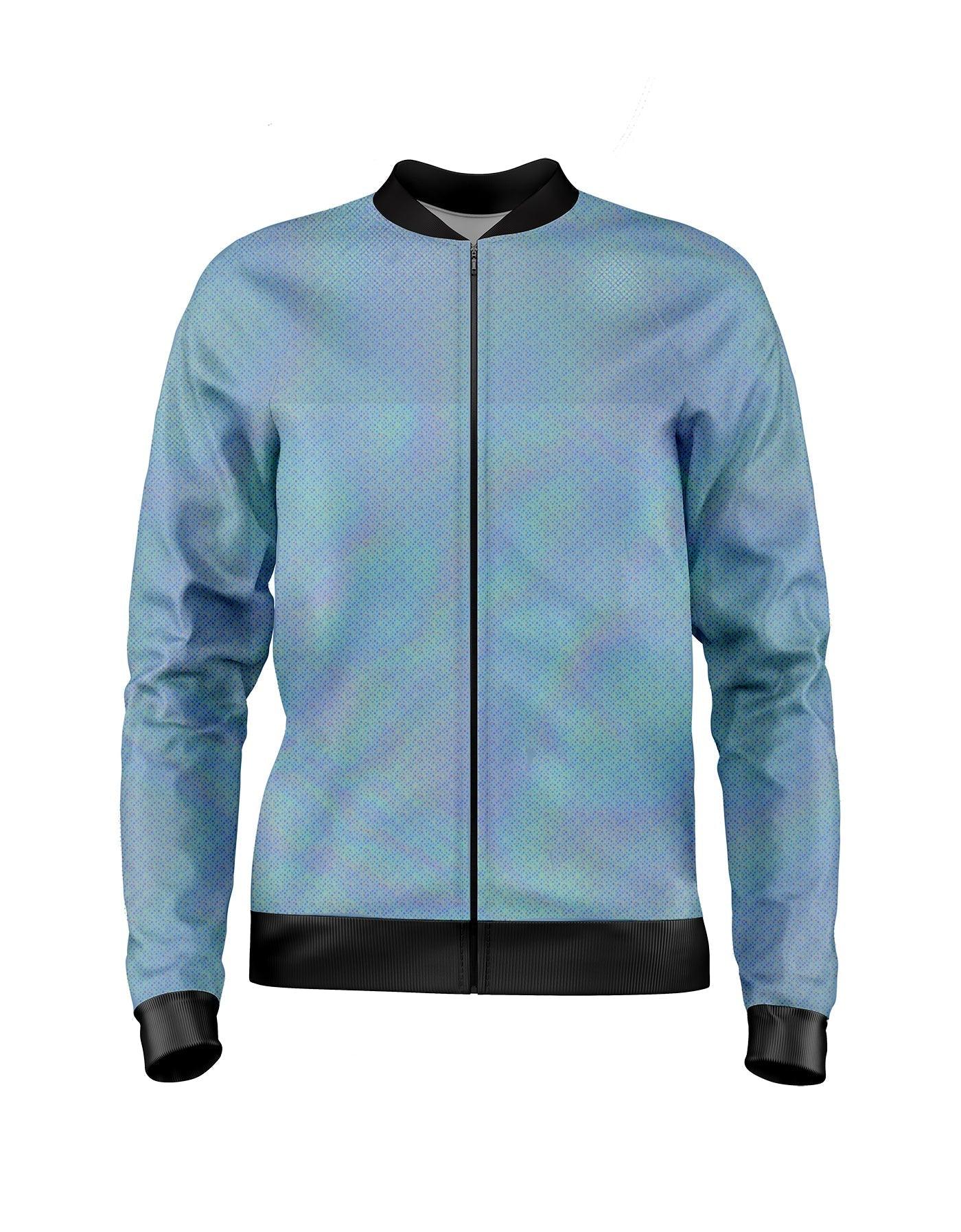 Solid Hologram Jockey Jacket