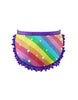 Rainbow Stars Pettibustle with Top Skirt