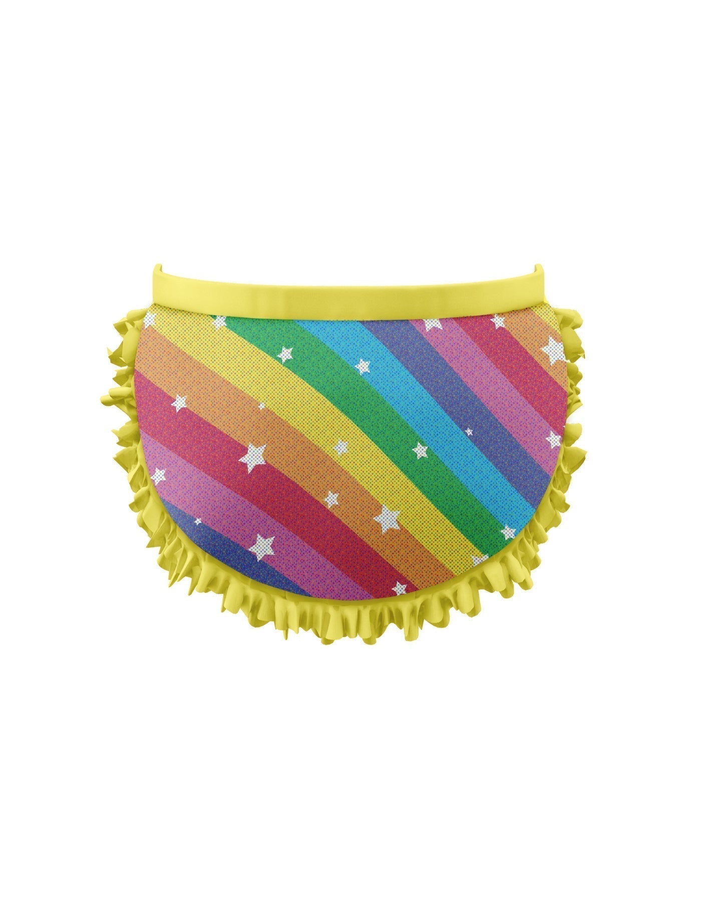 Rainbow Stars Pettibustle with Top Skirt