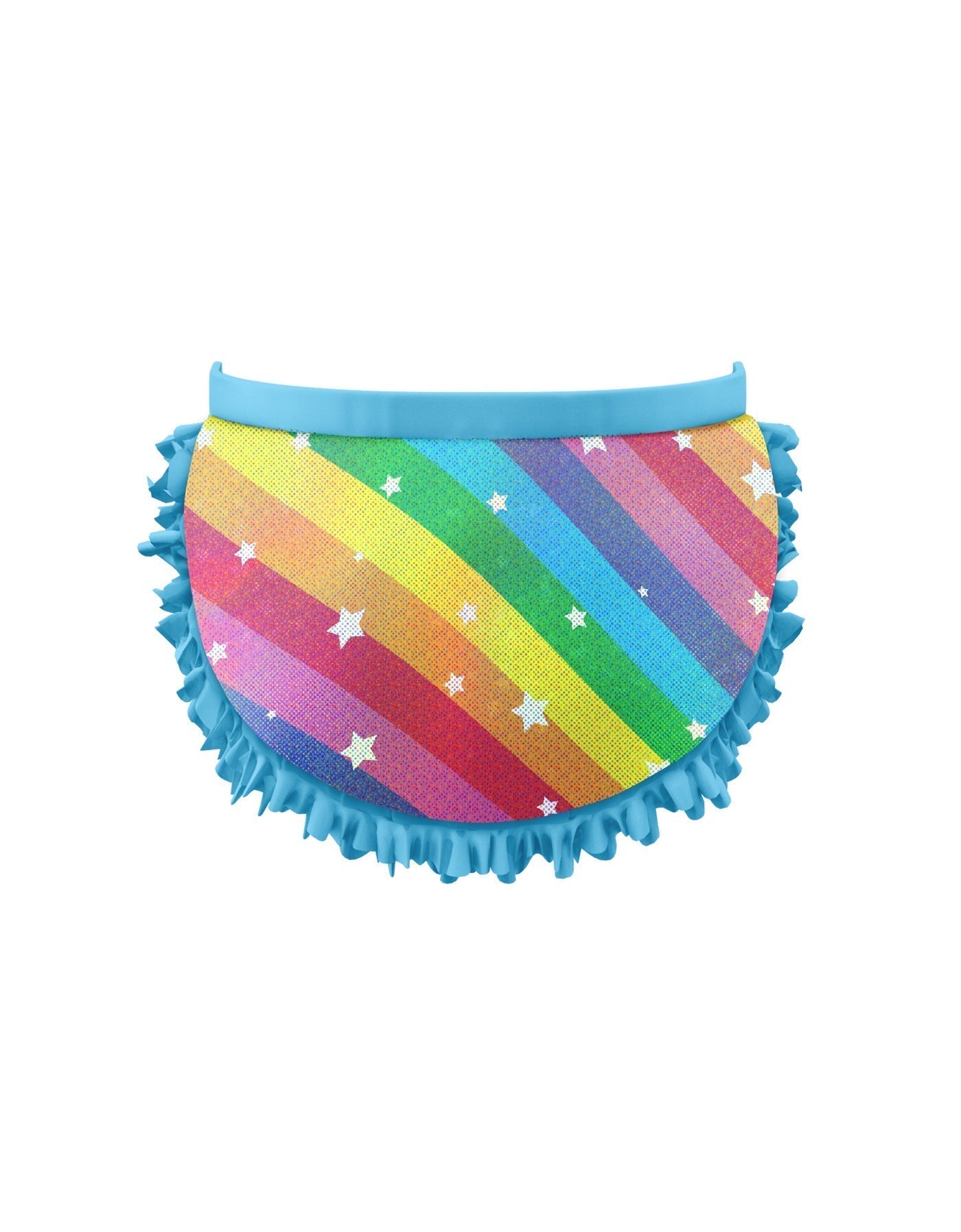 Rainbow Stars Pettibustle with Top Skirt