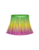 Ombre Brights Fringe Skirt