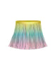 Ombre Pastels Fringe Skirt