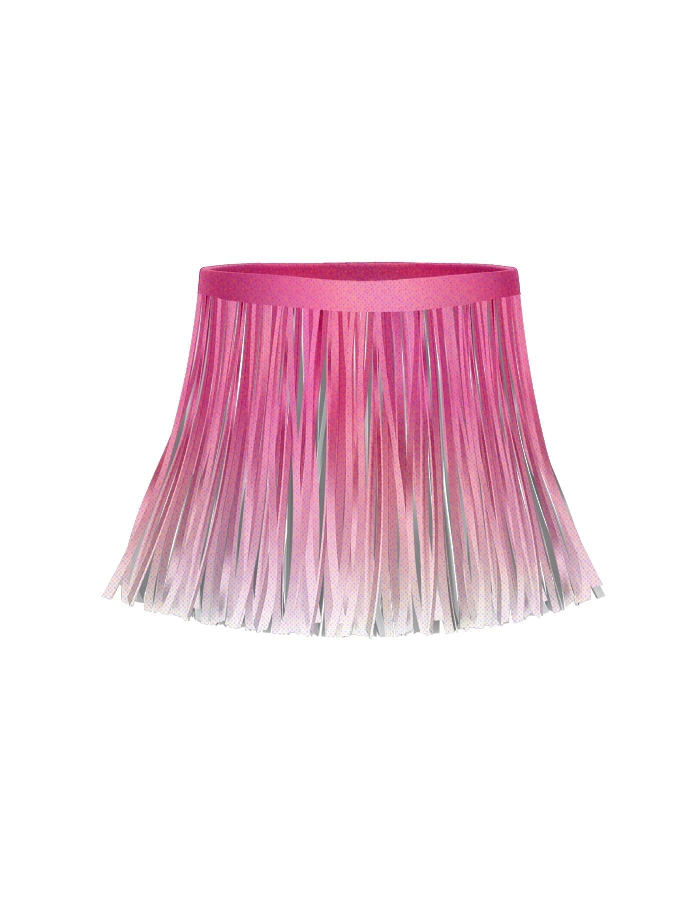 Ombre Magic Hologram Fringe Skirt