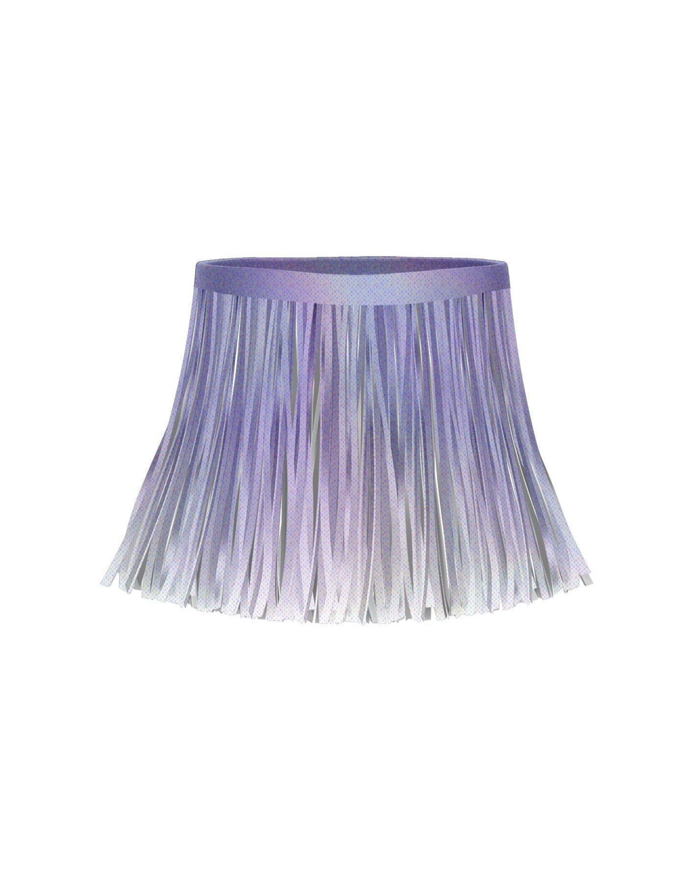 Ombre Magic Hologram Fringe Skirt