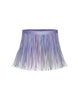 Ombre Magic Hologram Fringe Skirt