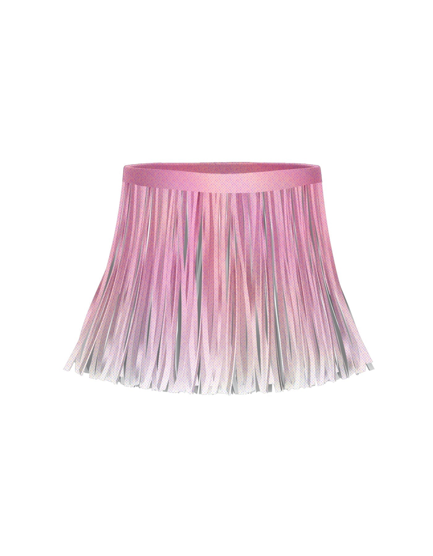 Ombre Magic Hologram Fringe Skirt