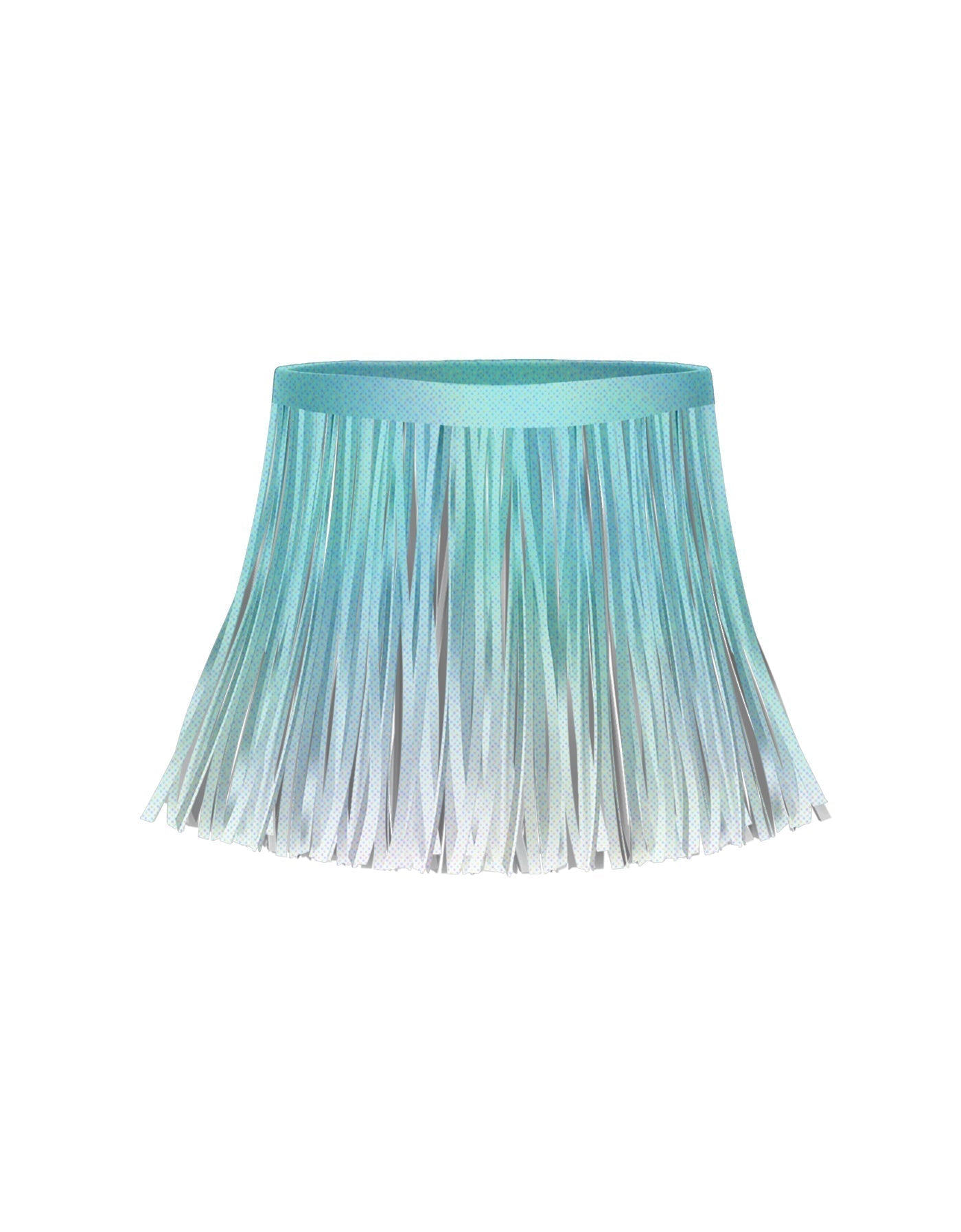 Ombre Magic Hologram Fringe Skirt