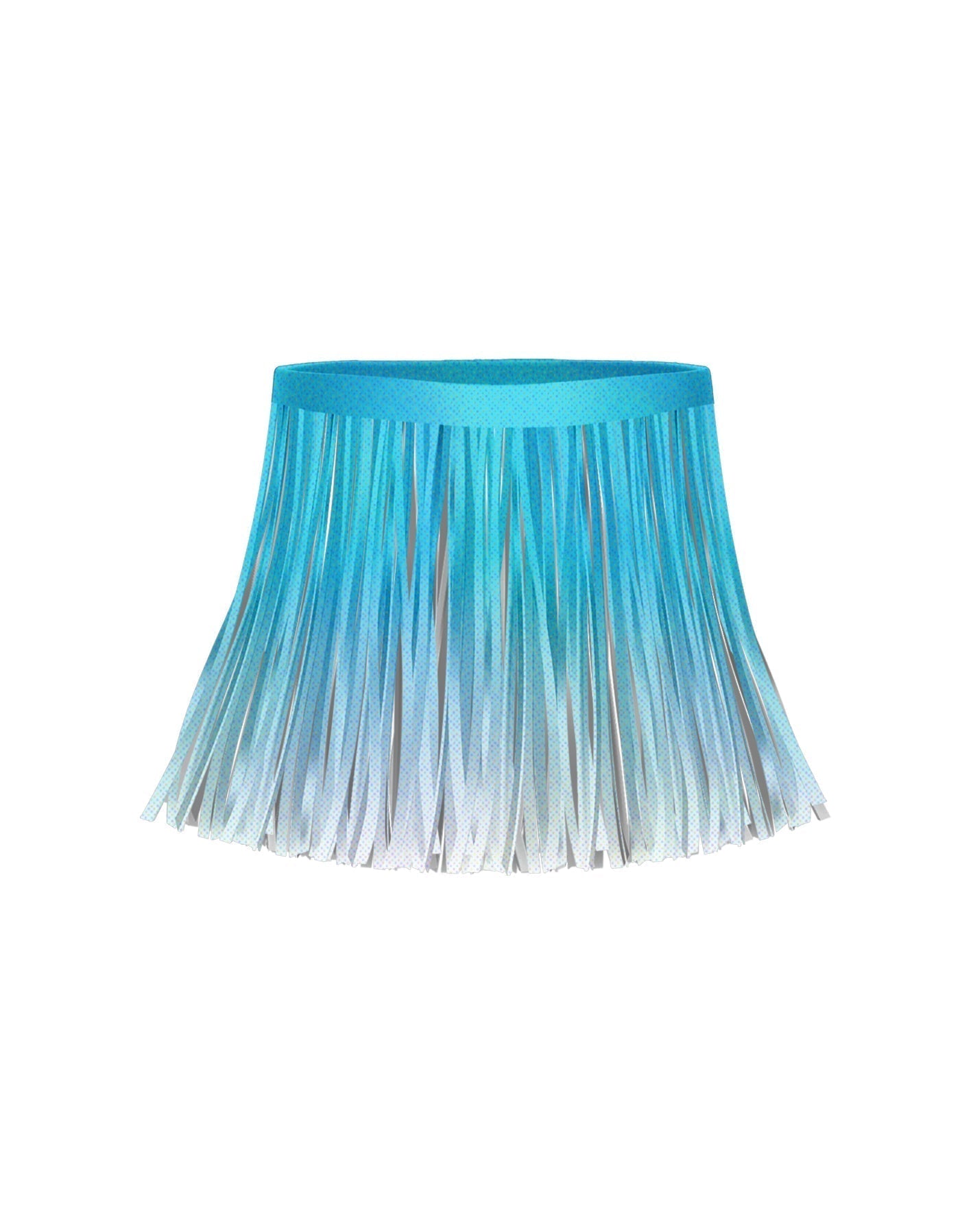 Ombre Magic Hologram Fringe Skirt