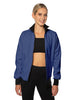 Solid Pique High Collar Jockey Jacket No Pocket