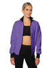 Solid Pique High Collar Jockey Jacket No Pocket
