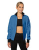 Solid Pique High Collar Jockey Jacket No Pocket
