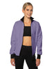 Solid Pique High Collar Jockey Jacket No Pocket