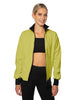 Solid Pique High Collar Jockey Jacket No Pocket
