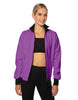 Solid Pique High Collar Jockey Jacket No Pocket