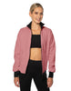 Solid Pique High Collar Jockey Jacket No Pocket
