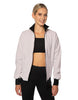 Solid Pique High Collar Jockey Jacket No Pocket
