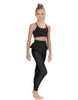 Solid Lycra Peplum Pants