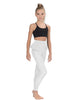 Solid Lycra Peplum Pants