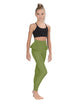 Solid Lycra Peplum Pants